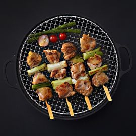 [Jinji] hidden restaurant grilled scallion chicken skewers 400g_scallion chicken skewers, chicken skewers, simple dishes, grilled skewers, late-night snack menus, not carbohydrates, when you are hungry_made in Korea